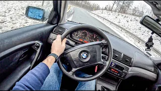 2003 BMW 3 E46 [316 TI 116HP] | POV Test Drive #1018 Joe Black