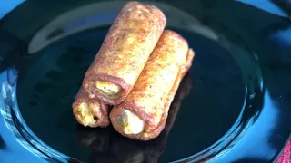 Bread Sausage Rolls (  Quick Breakfast or Snack ) | Recipes are Simple