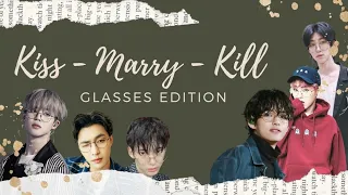 [KPOP GAME] - KISS MARRY KILL - GLASSES EDITION