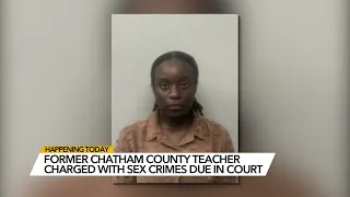 Former Chatham County teacher charged with sex crimes to appear in court