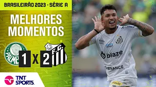 MARCOS LEONARDO DECIDE E SANTOS VENCE DE VIRADA! PALMEIRAS 1 X 2 SANTOS | BRASILEIRÃO 2023