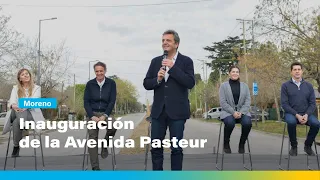 19-09-2023 | INAUGURACIÓN DE LA AVENIDA PASTEUR EN MORENO | ▶️ DISCURSO