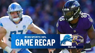 Lamar Jackson SHINES as Ravens OVERWHELM Lions | Game Recaps | CBS Sports