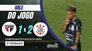 GOLS | SÃO PAULO 1 X 2 CORINTHIANS | Narração: Henrique Ieck | Paulistão (29/01/2023)