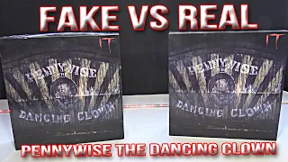 Fake Vs Real Pennywise The Dancing Clown Neca IT 2019 Action Figure Review