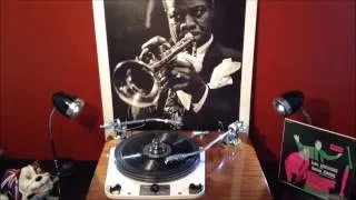 10inch LP Louis Armstrong & Gordon Jenkins on Decca 5538