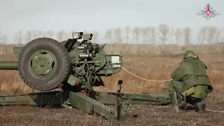Подготовка мобилизованных артиллеристов в Ленинградской и Новосибирской областях