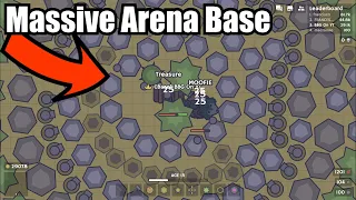 Building the Most Protected ARENA BASE In Moomoo.io