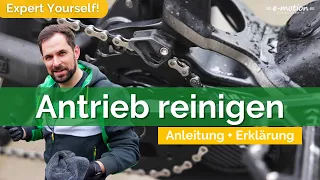 Muc-Off Kettenreiniger | e-Bike Kette reinigen & ölen | e-Bike Antrieb reinigen | Anleitung & Tipps
