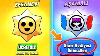 HERKESE ÜCRETSİZ EFSANEVİ STARR HEDİYESİ | YENİ ÖDÜL LİSTESİ 250 AŞAMALI KUTU AÇILIMI - Brawl Stars