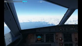 Fenix A320 EGLL manual landing