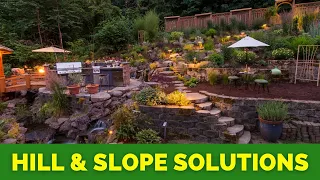 Retaining Walls & Hillside Landscapes | Challenges and Choices