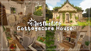 Cottagecore Aesthetic Overgrown House I Minecraft Build I Miniaturia & Cocricot Mod I iTapixca