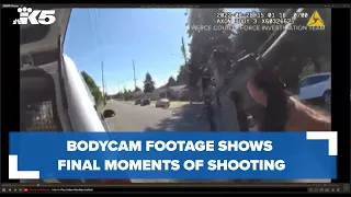 Bodycam footage shows final moments of Tacoma police shooting