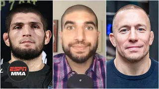 DC & Helwani have differing opinions on Khabib vs. GSP and who would win | ESPN MMA