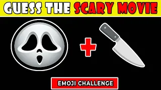 Guess the Scary Movies by Emojis💀🔪  | Emoji Quiz 2024 | The QuizMania