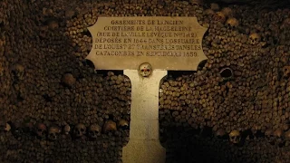 Страх в Парижских катакомбах Catacombes de Paris катакомбы