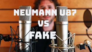 Neumann U87 ai vs Fake