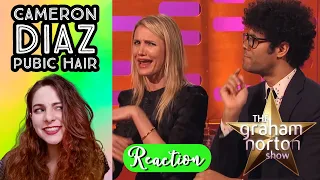 Cameron Diaz Defends Pubic Hair  - The Graham Norton Show ⭐️ - REACTION!