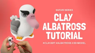 Making an ALBATROSS!!🦅ClayFingers' Animal series No.5