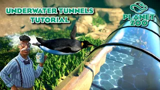 Planet Zoo Underwater Tunnel Tutorial 🐧 An In-Depth Look | The ONLY Guide You'll Need