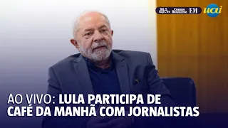 Ao vivo: Lula participa de café da manhã com jornalistas