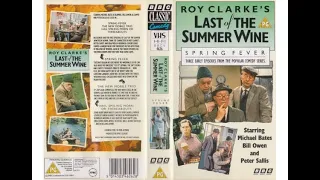 Original VHS Opening and Closing to Last of the Summer Wine Spring Fever UK VHS Tape (V1)