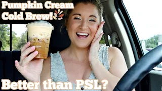 Starbucks Pumpkin Cream Cold Brew Review 2020! A MUST TRY