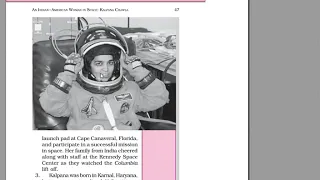 UNIT 4 AN INDIAN AMERICAN WOMAN IN SPACE