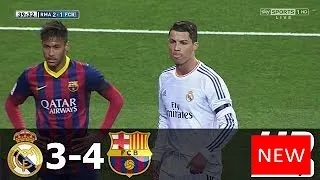 Real Madrid vs Barcelona 3-4 (Liga BBVA) - All Goals & Extended Highlights 23/03/2014 HD