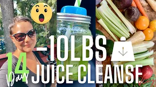 14 DAY JUICE CLEANSE | JUICE CLEANSE BEFORE AND AFTER
