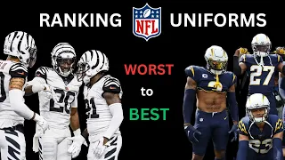 Ranking Every NFL UNIFORM From WORST to BEST!