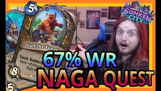 Naga Quest Druid is a REAL DECK??? | The MOST FUN Deck of the Sunken City is INSANE!!! | Hearthstone