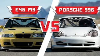 BMW E46 M3 vs Porsche 996 | Driver Battles: Track Edition
