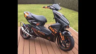 70ccm Valentino Rossi Aerox Wheelie