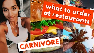 CARNIVORE DIET // What to Eat at Restaurants & While Traveling.
