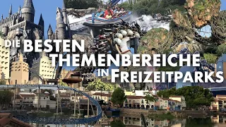 Die BESTEN Themenbereiche in Freizeitparks