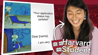 Harvard Students React to Applying To College Memes from Reddit