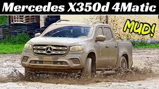 Mercedes-Benz X Class 350d 4Matic - The Most Luxury Pick-Up in the Extreme Mud & 4x4 Off-Road track!