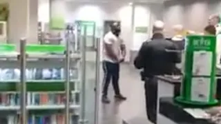 Man gets tasered by police and he doesn't feel a thing