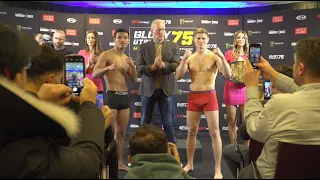 GLORY 75: Official Weigh-Ins
