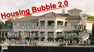 Housing Bubble 2.0 - The Housing Market is Trending Downward - Numbers Don't Lie