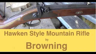 Hawken Style Rifle - Jonathan Browning Mountain Rifle