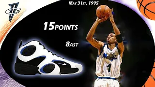 Penny Hardaway 15points VS Indiana Pacers G5 1995 Playoffs