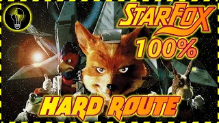 Star Fox (SNES) - Hard Route 100% Run