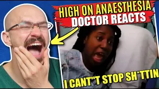 DOCTOR reacts to HILARIOUS ANESTHESIA REACTIONS