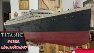 TITANIC CARDBOARD MODEL - 1/100 Scale - WALKAROUND 2023 UPDATE