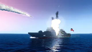 PUTIN HUMILIATED! Largest Russian Warships Sunk Due to Precision Ukrainian HIMARS Attack - ARMA 3