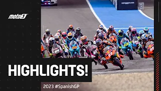 Moto3™ Race Highlights 🤏 | 2023 #SpanishGP