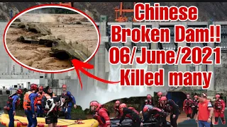 BIG FLOODS IN CHINA THREE GORGES DAM | Serious Flooding as Water Exceeds Warning Levels | Broken DAM